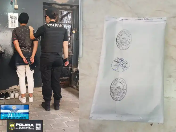 Detienen a una mujer por intentar ingresar un teléfono celular a una cárcel en Rosario