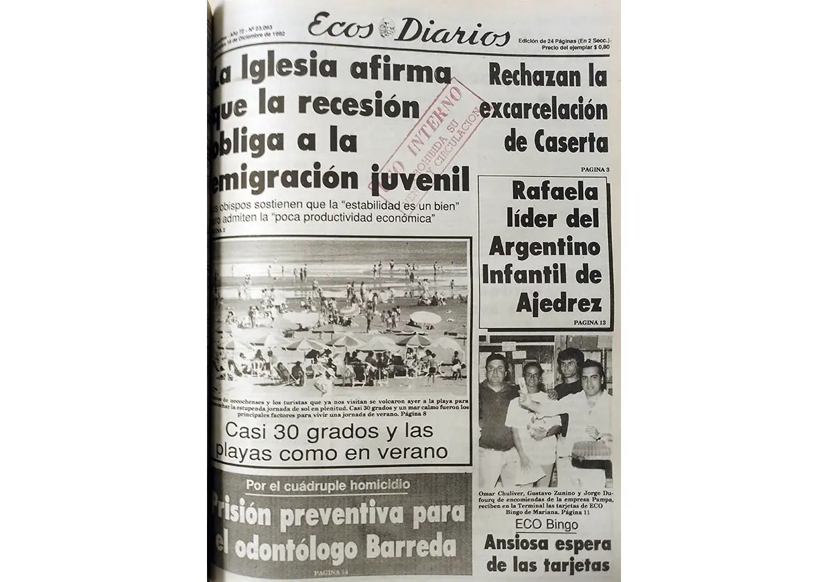 Miércoles 16 de diciembre de 1992