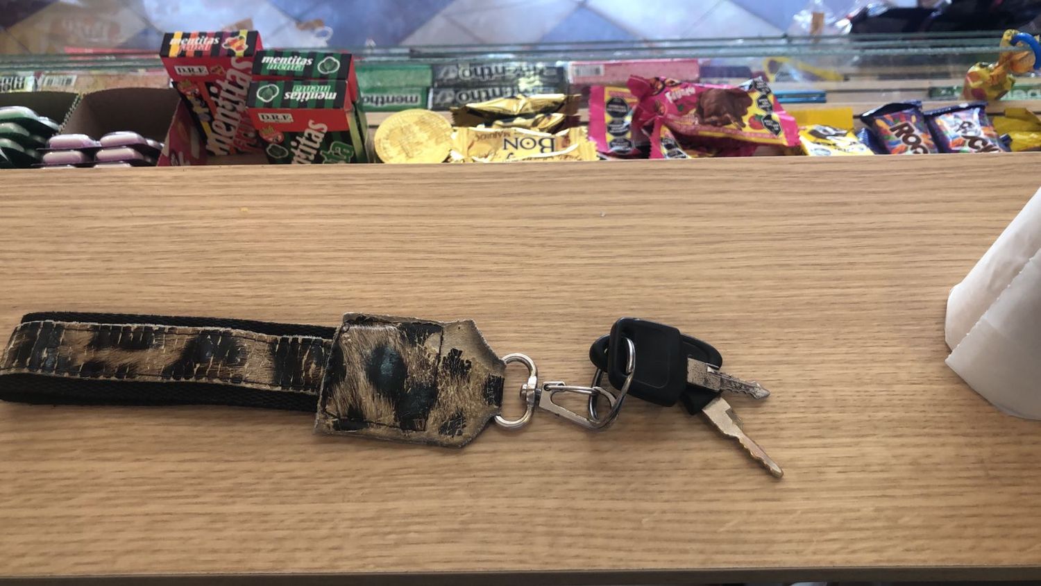 Llaves encontradas: están en el kiosco Taurus