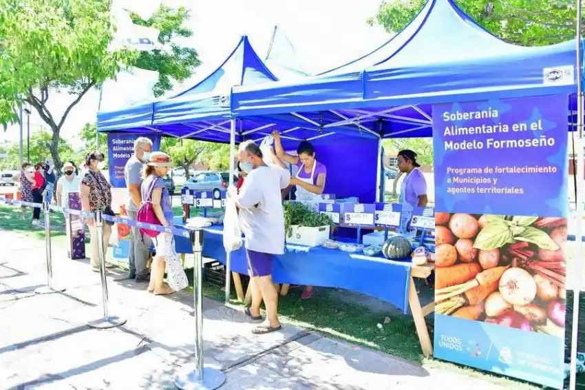 Gran concurrencia en otra jornada del programa Soberanía Alimentaria Formoseña