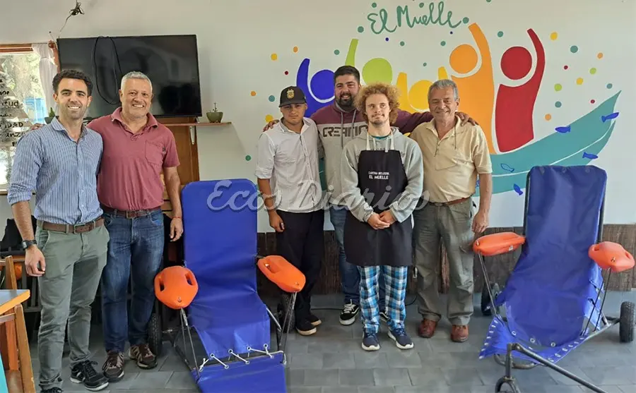 Donaciones. Realizó la CAMEQ a la Asociación Todos al Agua