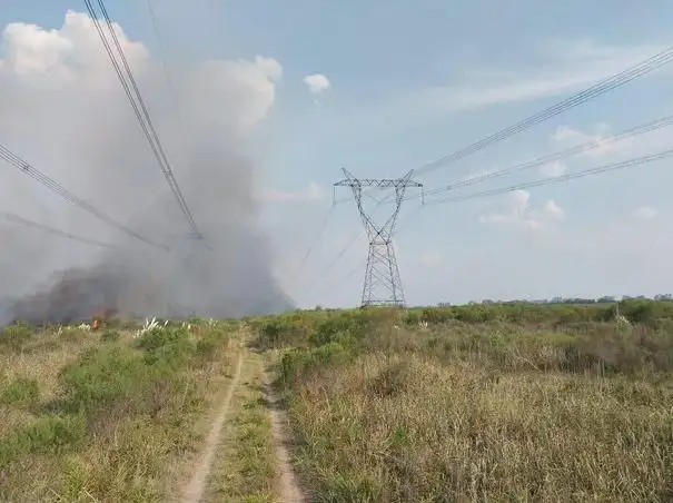 Así fue el incendio que provocó el apagón que dejó a medio país sin luz