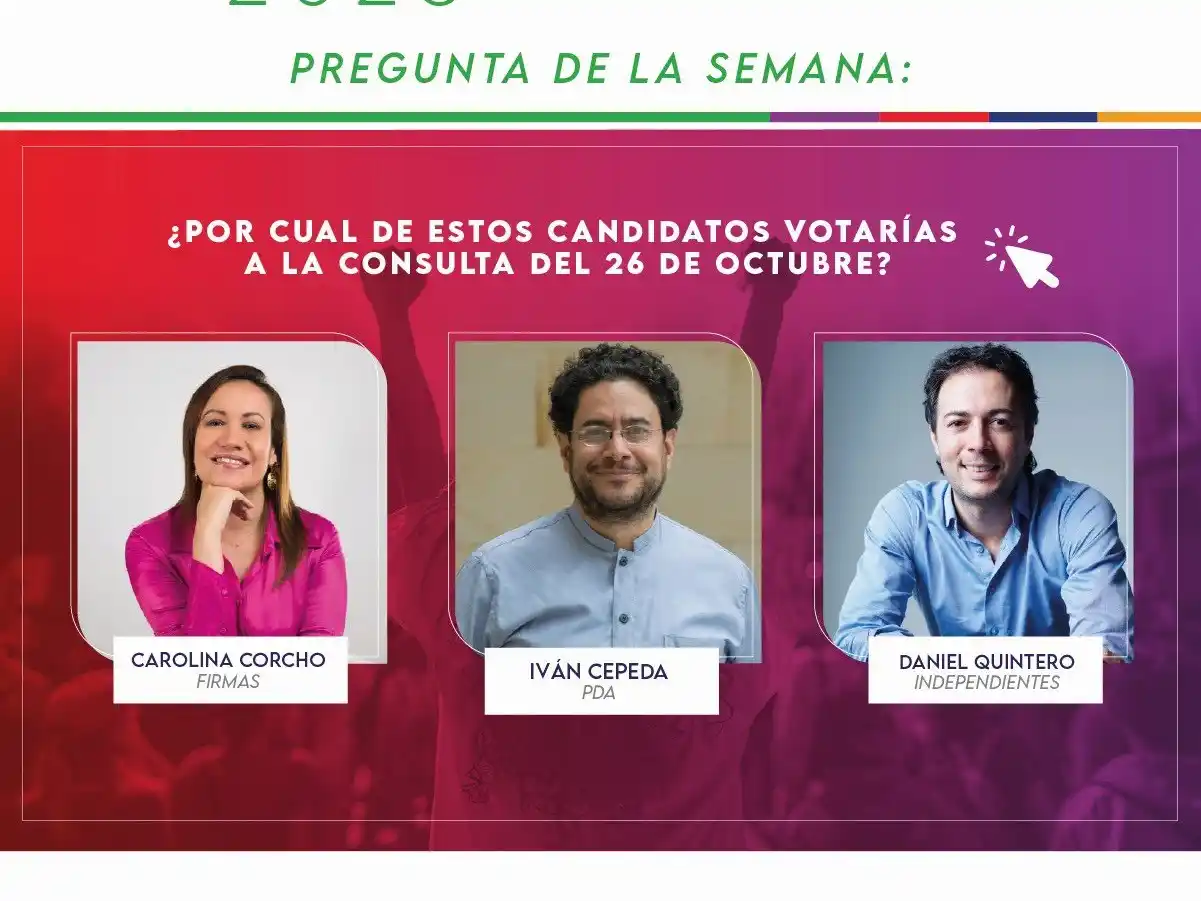 Colombia: Tumban consulta para elegir candidato presidencial de la izquierda