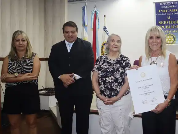 Rotary Club distinguió a los Servidores Públicos 2025 en una nueva edición del Premio “Diego Queiruga”
