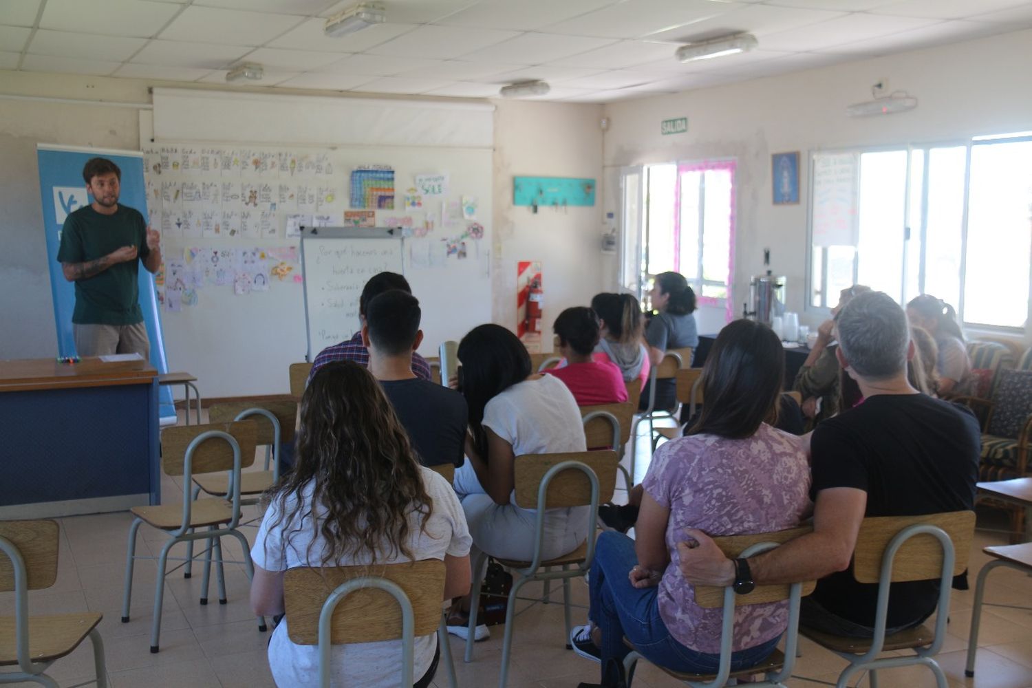 Buena convocatoria del programa “Huerta en Casa” en barrio Iturbide