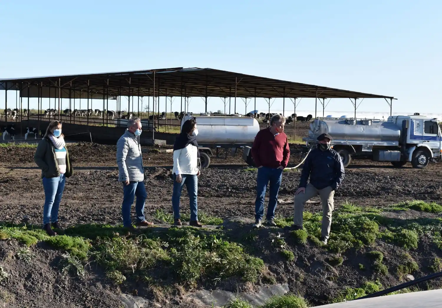 «Hay que sacarle el pie de encima a la producción y el campo», indicó Galimberti
