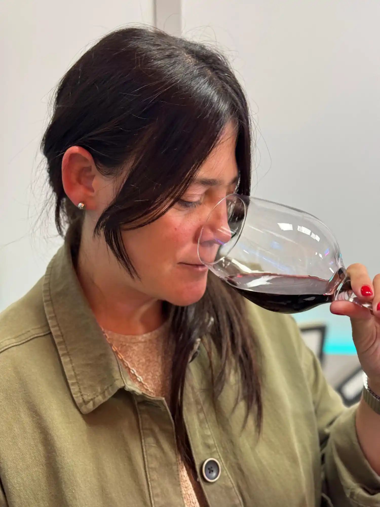 Merchu Bustillo, sommelier.