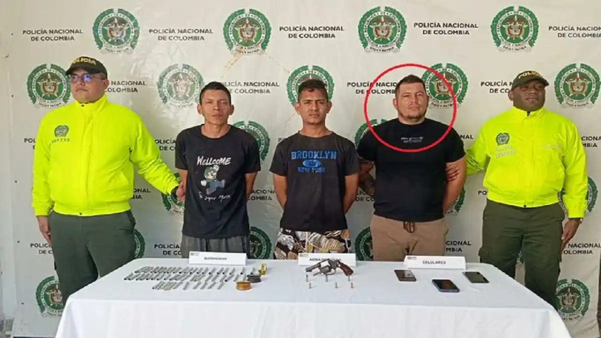 EN COLOMBIA ATRAPAN a «El CHAVO»: uno de los más buscados por múltiples delitos