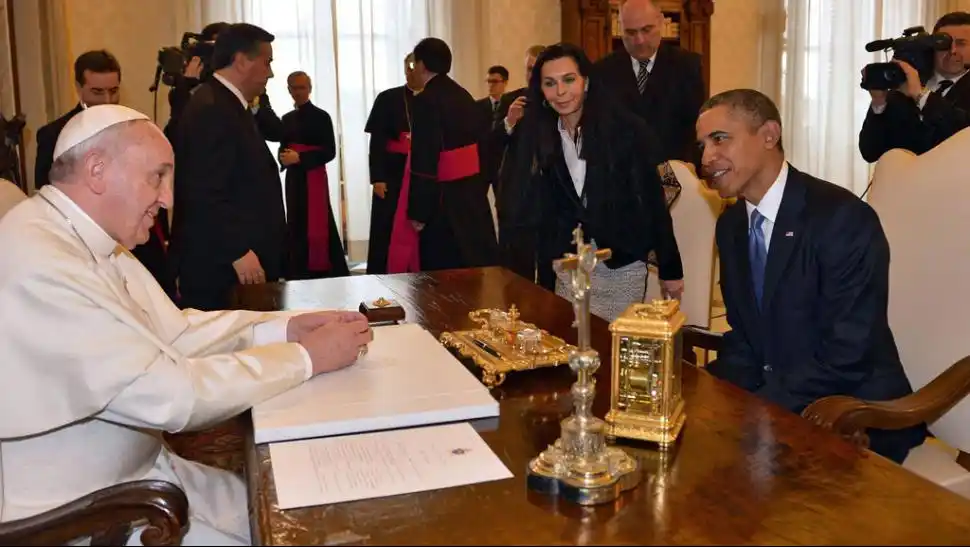 El Papa Francisco recibió a Barack Obama