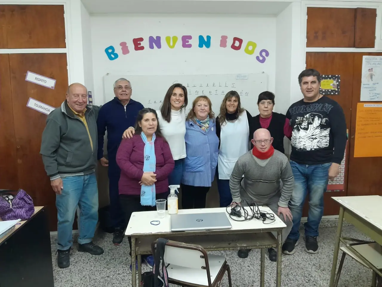 Cristina Gagliardi brindó una charla a estudiantes y docentes de la EEPA 701