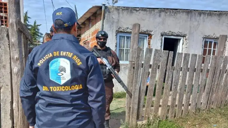 Hallaron más de un kilo y medio de cocaína en una vivienda
