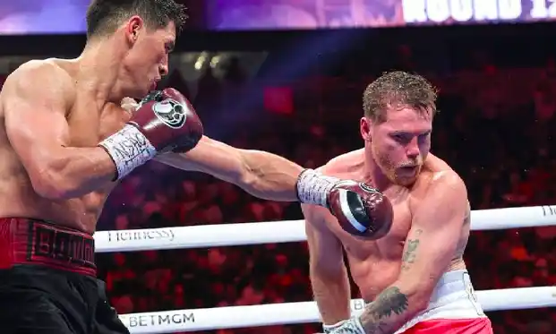 El fin de la racha de Canelo Álvarez.