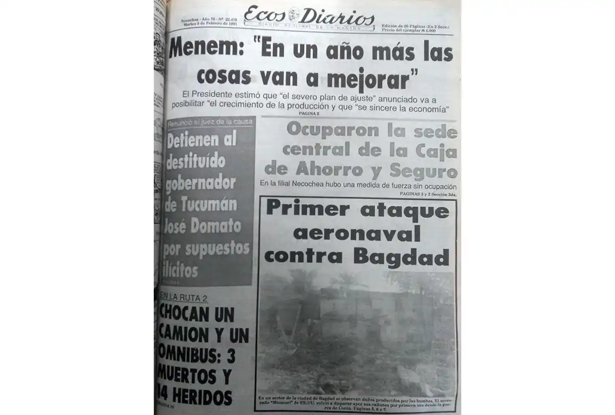 Martes 5 de febrero de 1991