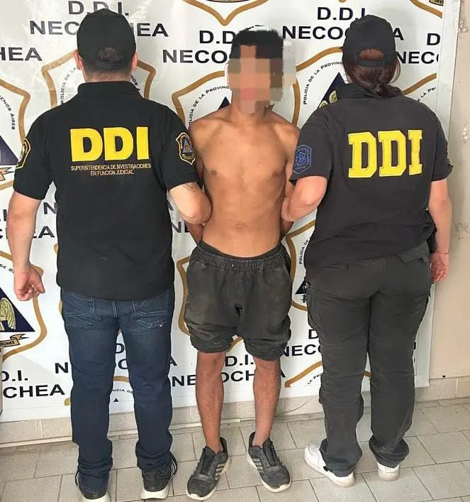 Detenido ingresado a la DDI
