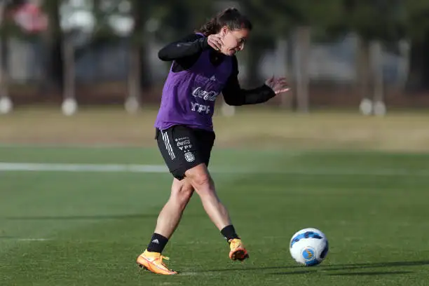 Romina Núñez, en el plantel para visitar a España