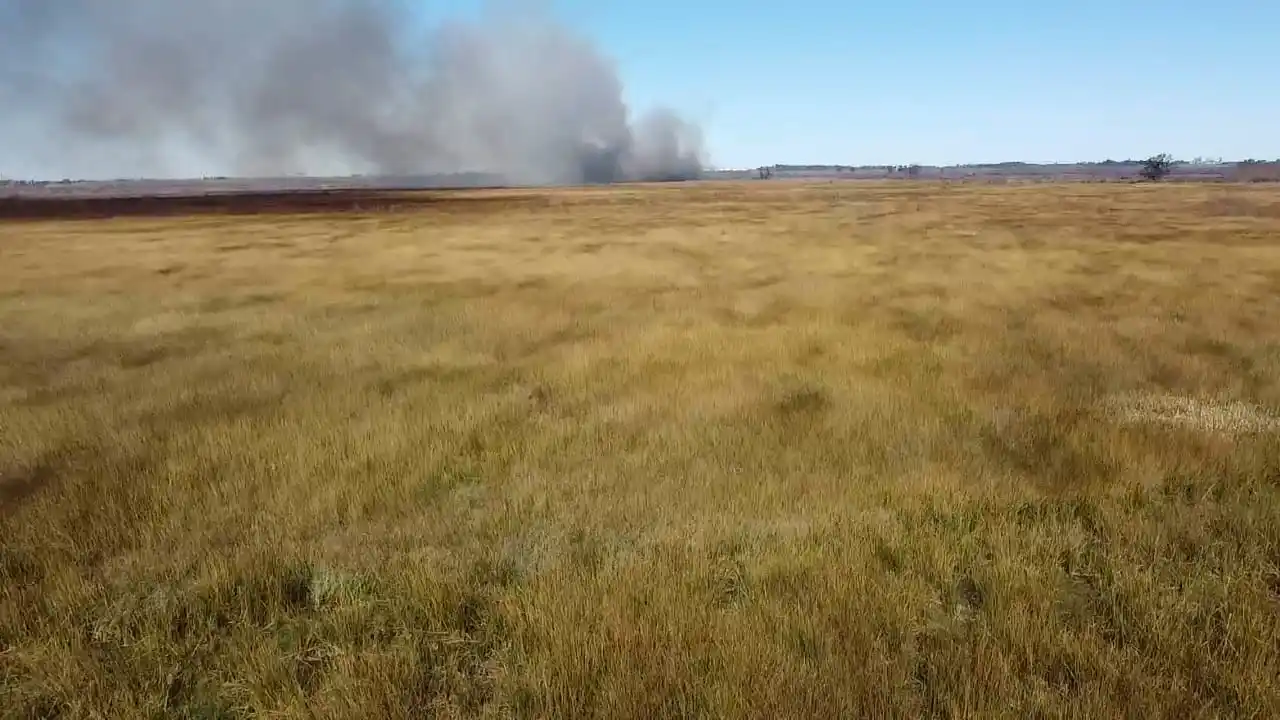 Intentan contener las llamas