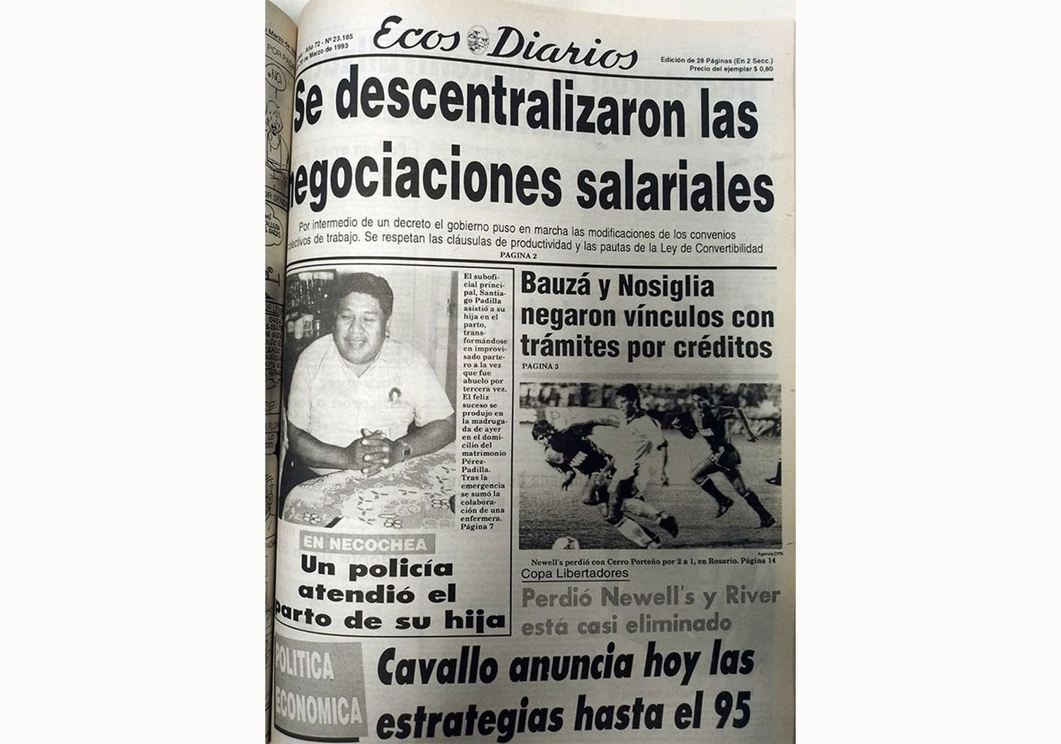 Sábado 20 marzo de 1993