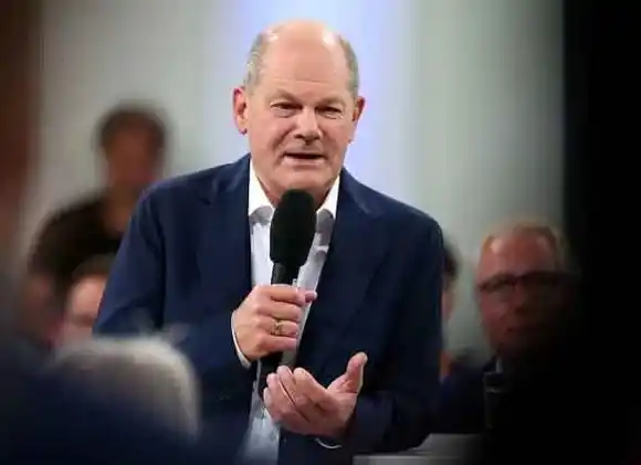 Olaf Scholz llevó a Ucrania el apoyo de Alemania