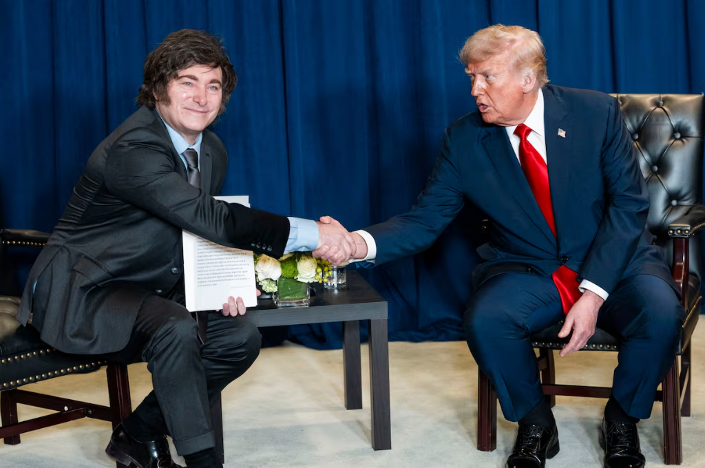Javier Milei se encontrará con Donald Trump el 14 de octubre. (Foto: Reuters)