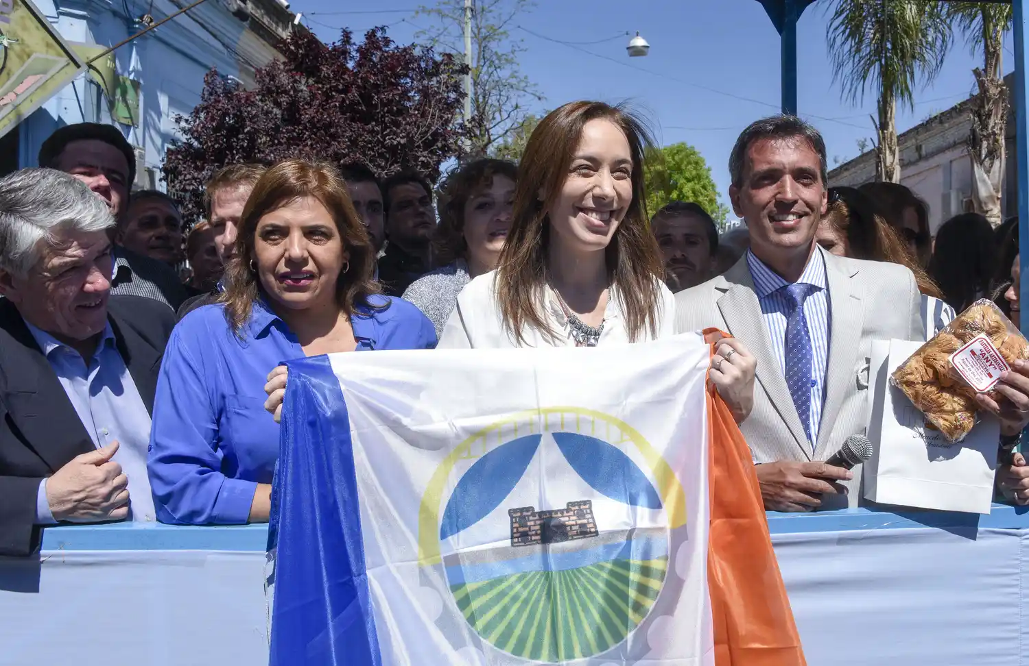 Vidal en Carmen de Areco: "Lo mejor que tiene esta provincia son sus vecinos"