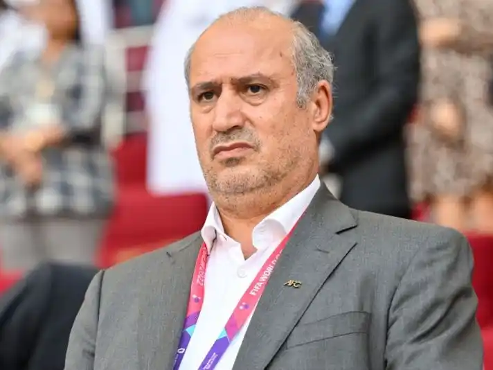 Mehdi Taj, presidente de la Federación iraní de fútbol
