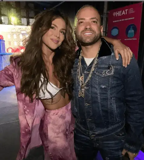 Con Greeicy, Nacho lanzó uno de sus últimos temas de 2020. Foto: Instagram