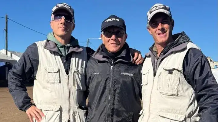Ramiro, Luis y Matías Sánchez.