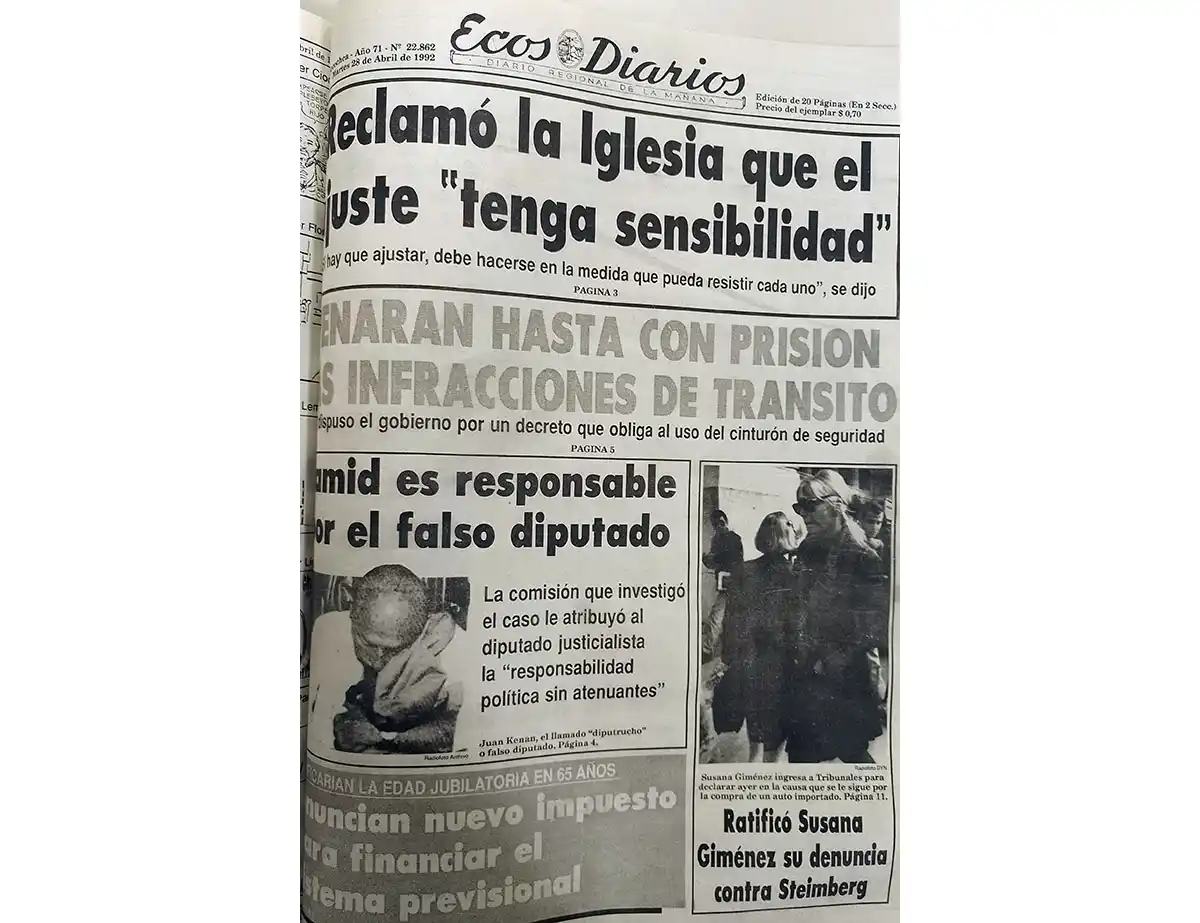 Martes 28 de abril de 1992