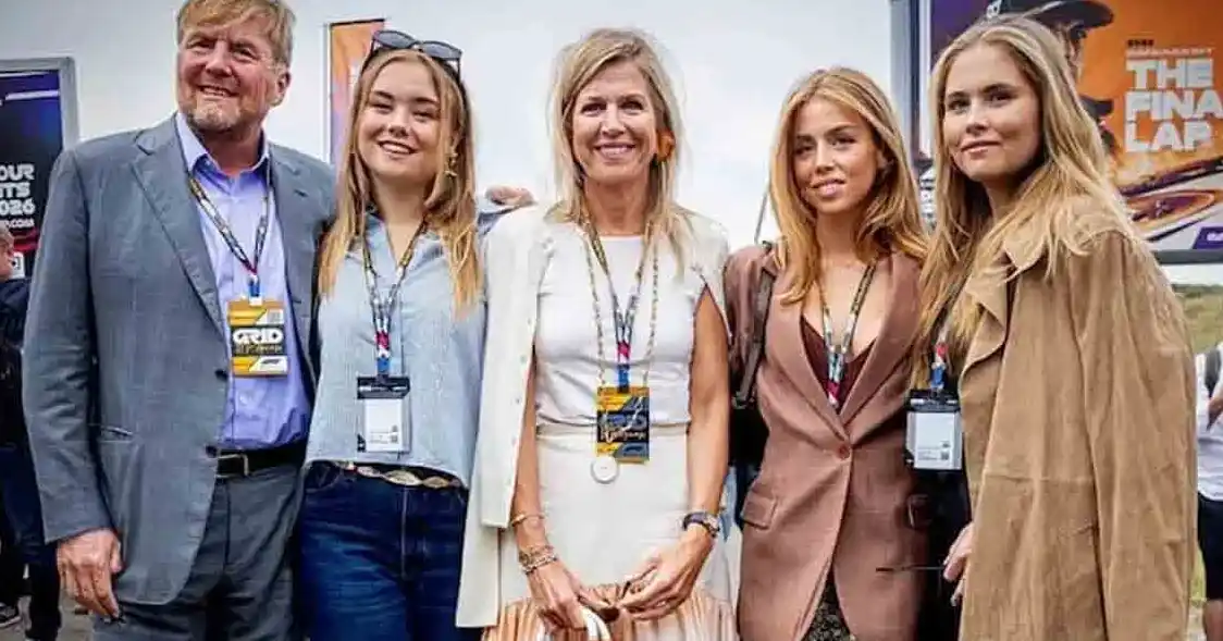 GP de Países Bajos: Guillermo contestó rápido porque la reina interrumpió: “Nos tenemos que ir”