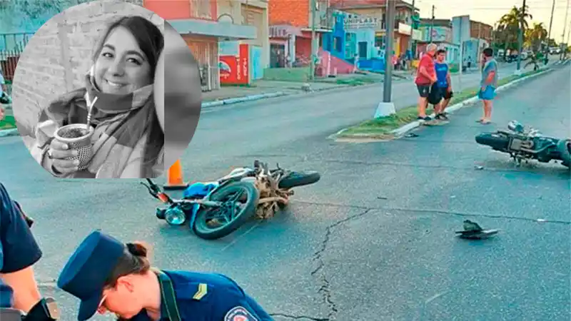 Falleció una embarazada en un accidente fatal en su moto: su bebé nació prematuro