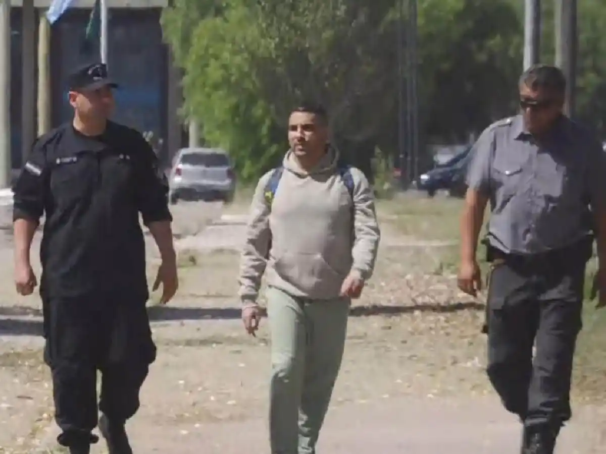 Tablado en libertad luego de estar 24 años preso en el penal de Campana