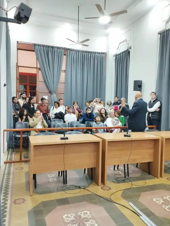 El edificio de Tribunales de Gualeguay formó parte de la Noche de los Museos