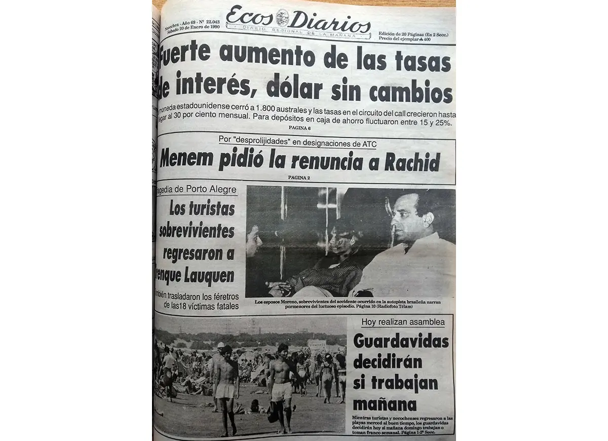 Sábado 20 de enero de 1990