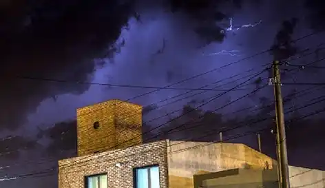 Rige alerta meteorológico por lluvias y tormentas en la ciudad 