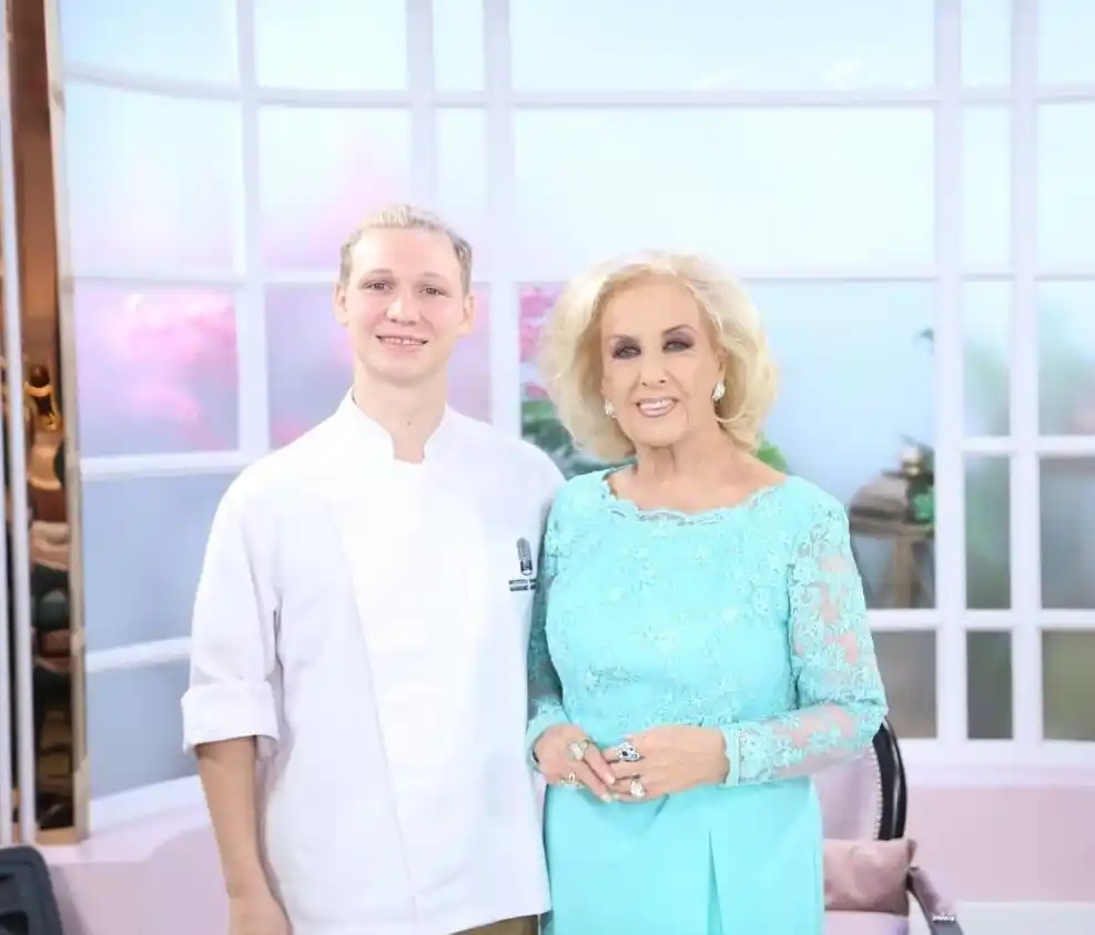 Un joven chef de Gualeguaychú en la cocina de Mirtha Legrand