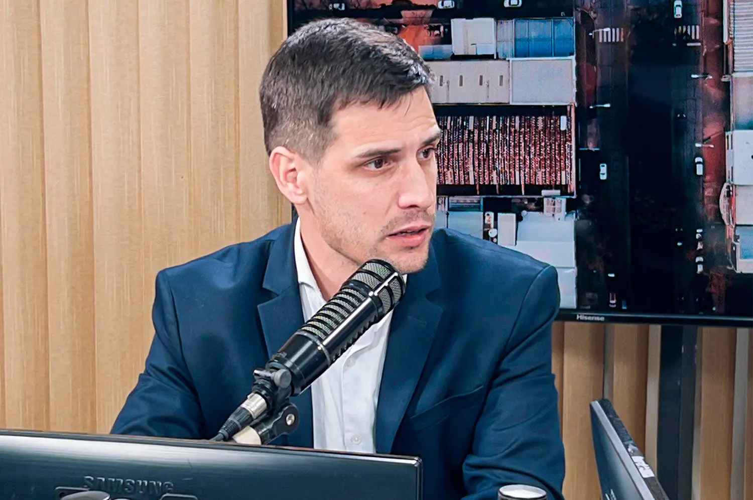 Leonardo Viotti en Radio Rafaela