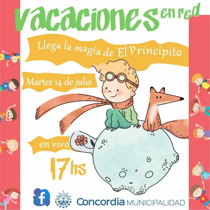 El Principito, llega a las  Vacaciones en Red