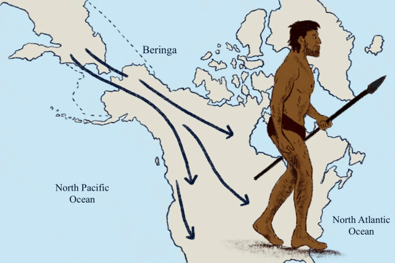 The U.S. population has evolved from ancient settlers to a diverse modern society.