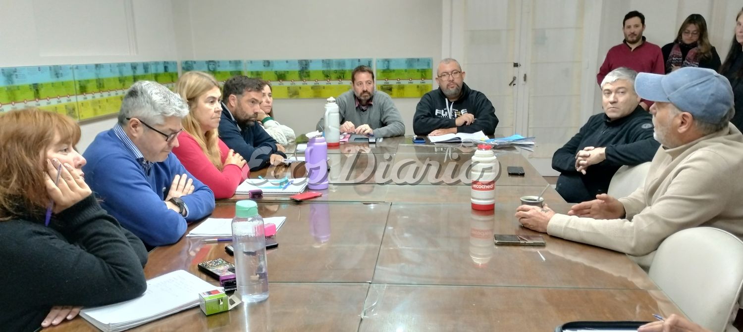 Los concejales recibieron a representantes de la CGT