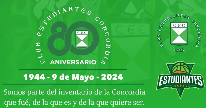 El Club Estudiantes cumple 80 años: un presente de entusiasmo, obras y esfuerzo