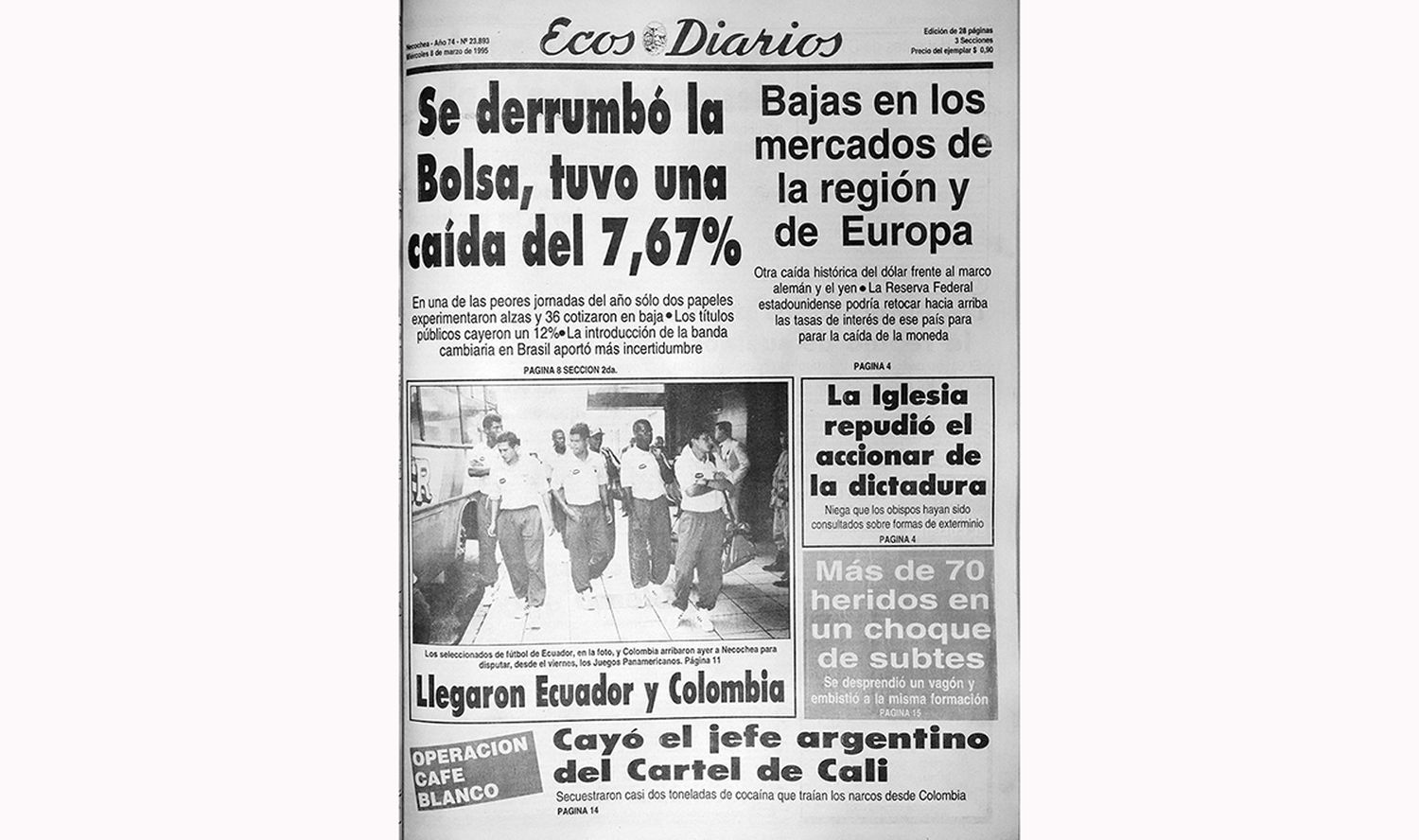 Miércoles 8 de marzo de 1995