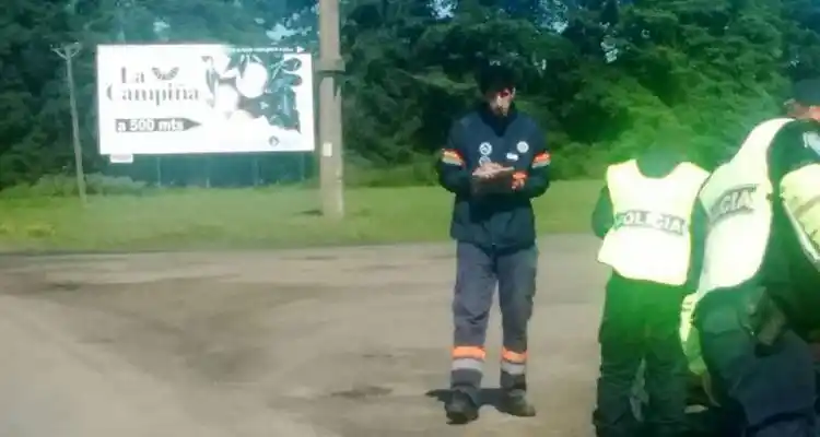 Multas por falta de la VTV sobre la intransitable Ruta 1001