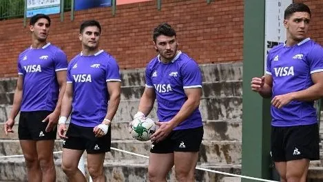 Los Pumas realizaron su primera práctica en Durban