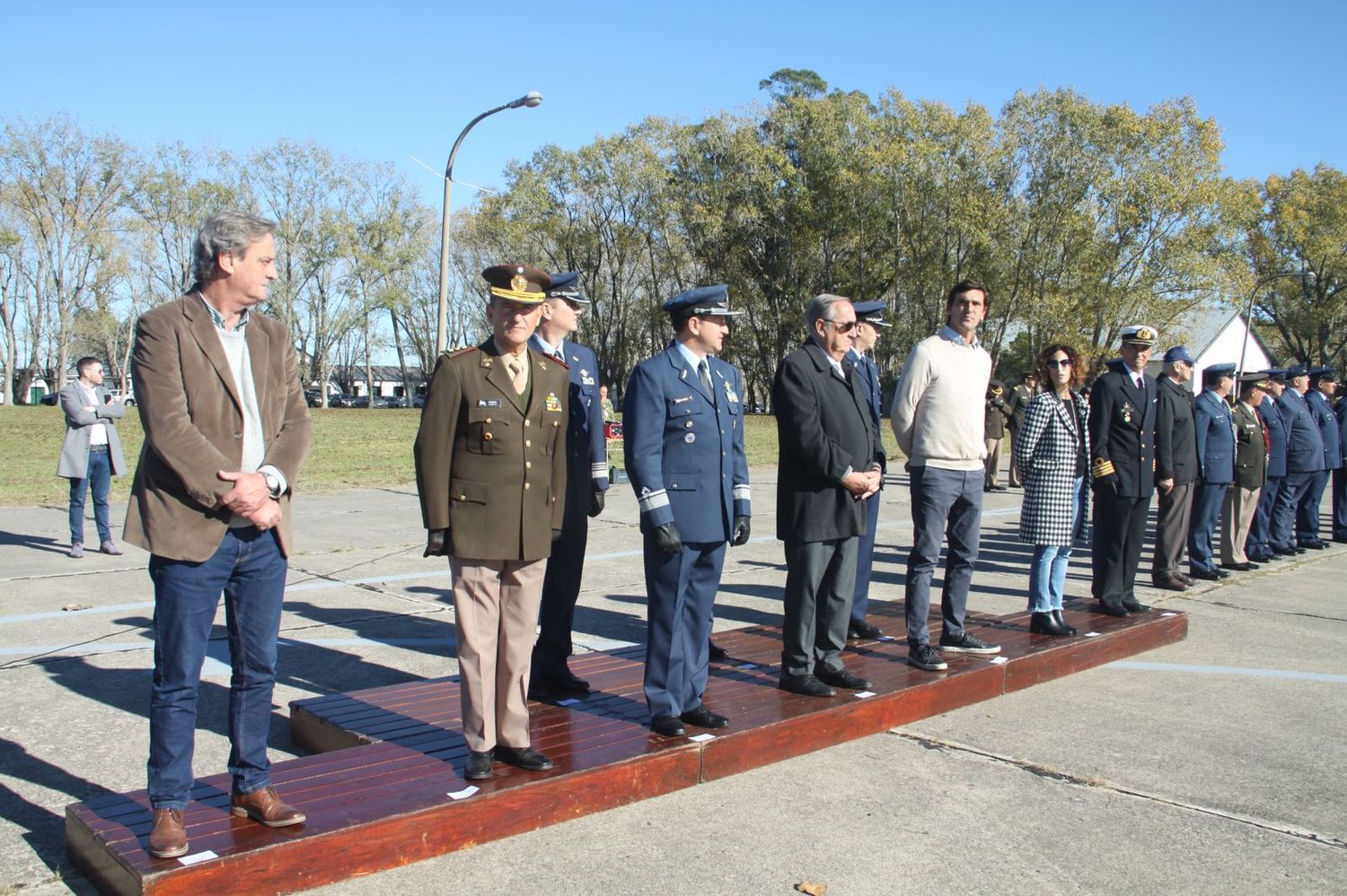 Conmemoraron el 41er. aniversario del bautismo de fuego de la Fuerza Aérea