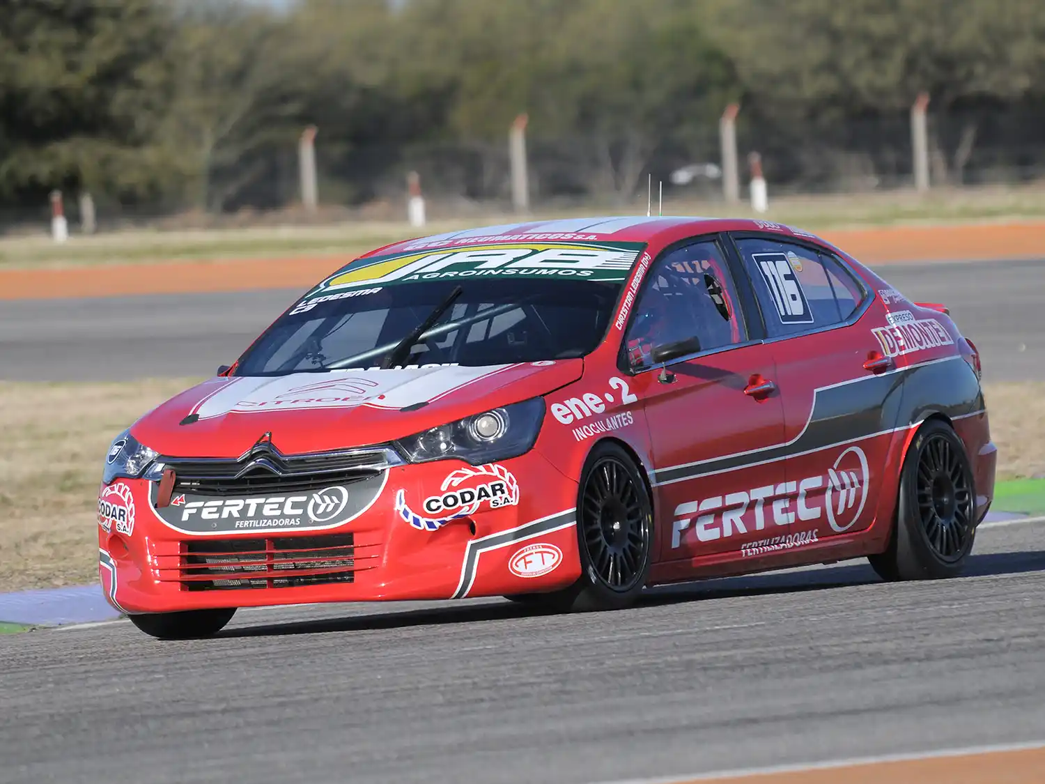 TN: Ledesma comenzó adelante