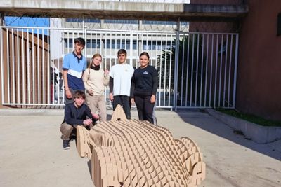Estudiantes de la EET Nº1 de Paraná preparan su auto eléctrico para el Desafío Eco YPF