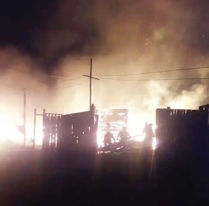 Perdieron todo en un incendio