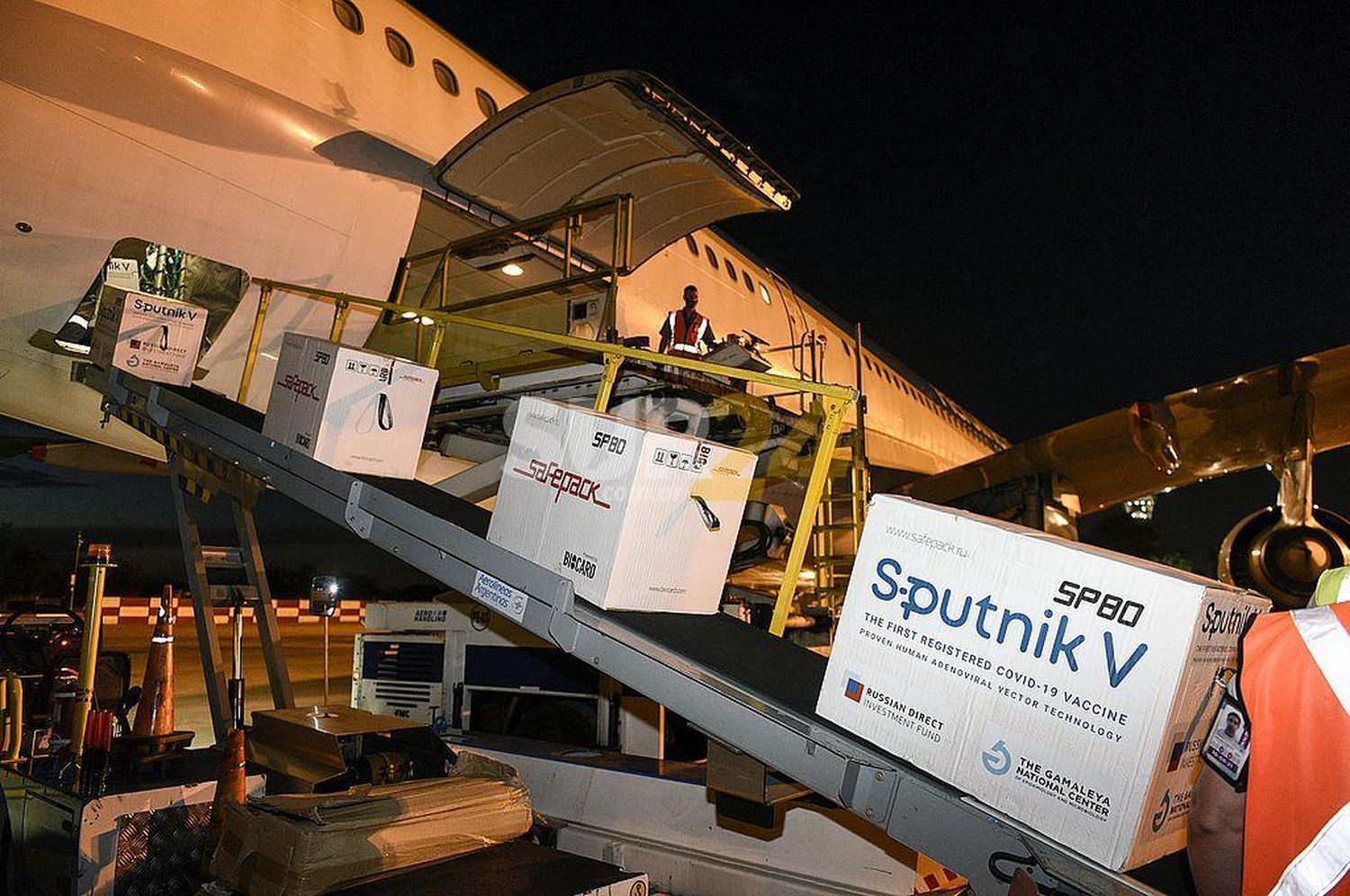 La semana próxima comienza a llegar el segundo componente de Sputnik V