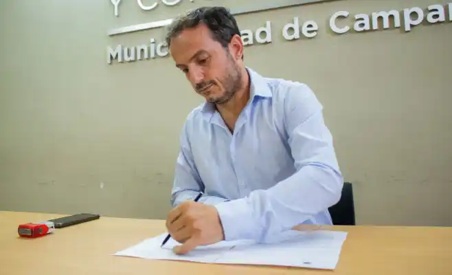 Campana: Abella anunció exención del 50% de la tasa de seguridad e higiene para comercios y pymes 