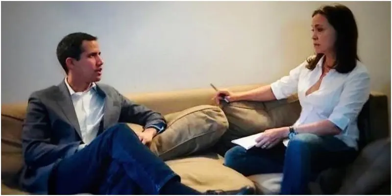 Crece la expectativa: María Corina Machado se reunió con Guaidó